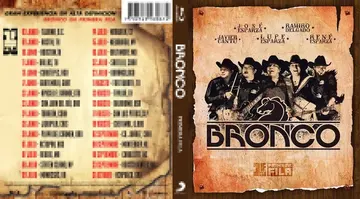 Carátula de Bronco Primera Fila (2016)