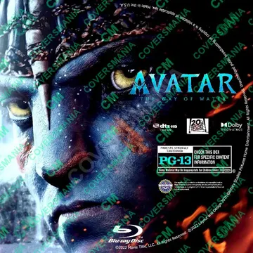Carátula de Avatar The Way Of Water (2023)