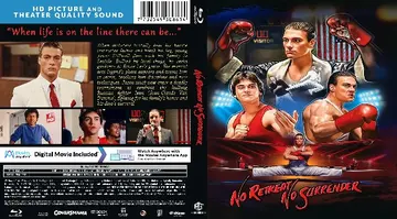 Carátula de No Retreat, No Surrender (1986)
