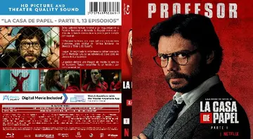 Carátula de La Casa de Papel - Parte 1 (2017)