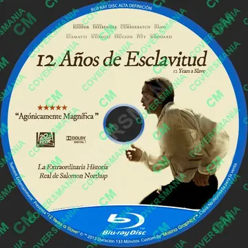 Carátula de 12 Years a Slave (2013)