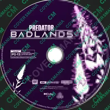 Carátula de Predator Badlands (2025)