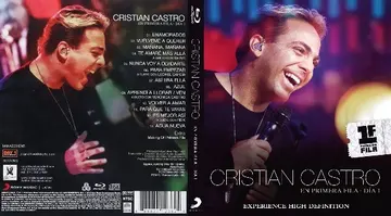 Carátula de Cristian Castro en Primera Fila - Dia 1 (2013)