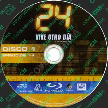 Carátula de 24 (2014) Season 9 - Disc 1