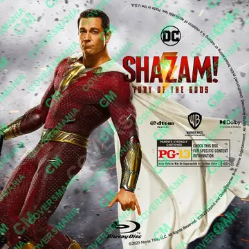 Carátula de Shazam Fury Of The Gods (2023)