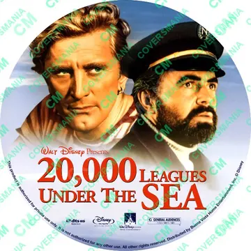 Carátula de 20,000 Leagues Under the Sea (1954)