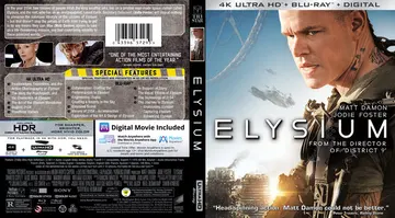 Carátula de Elysium (2013)