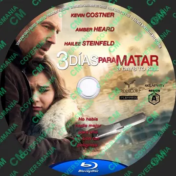 Carátula de 3 Days to Kill (2014)