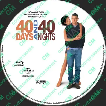 Carátula de 40 Days and 40 Nights (2002)