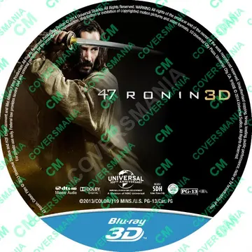 Carátula de 47 Ronin (2013) 3D