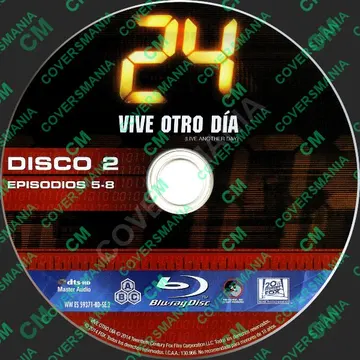 Carátula de 24 (2014) Season 9 - Disc 2